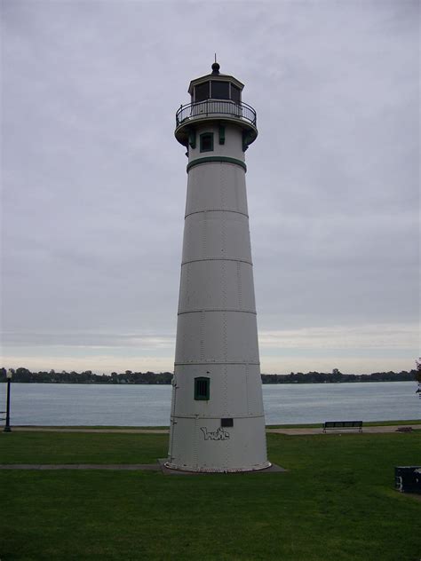 Marine City Lighthouse (Formerly Peche Island Range Rear Light ...