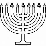 Menorah Coloring Pages Hanukkah Clipart Chanukah Template Drawing Print  sketch template