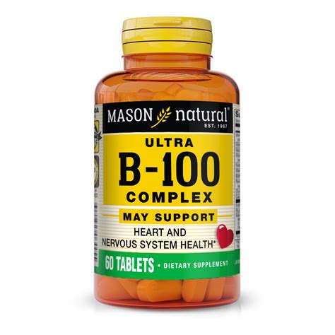 Ultra Vitamin B 100 Complex - Nutrients Best