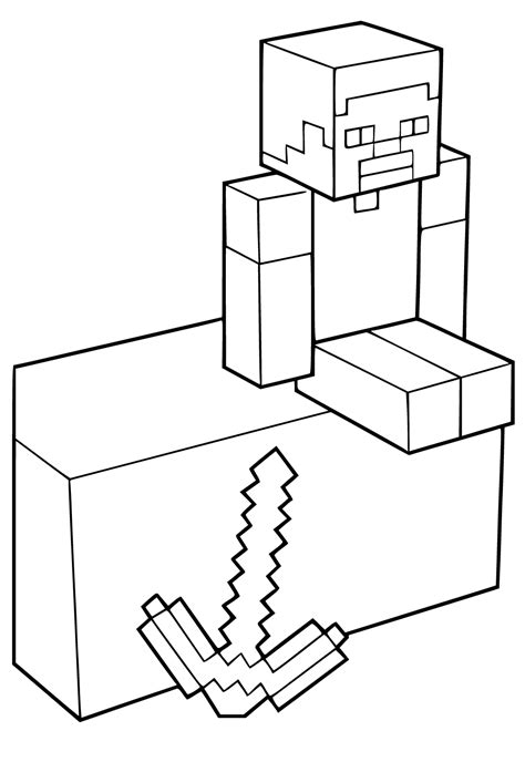 Free Printable Minecraft Anvil Coloring Page, Sheet and Picture for ...