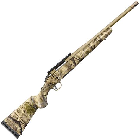 Ruger American Rifle Go Wild Camo/Bronze Bolt Action Rifle - 243 ...