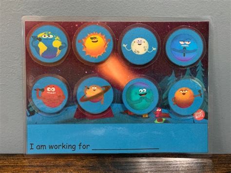 Storybots Planets / Token Board - Etsy