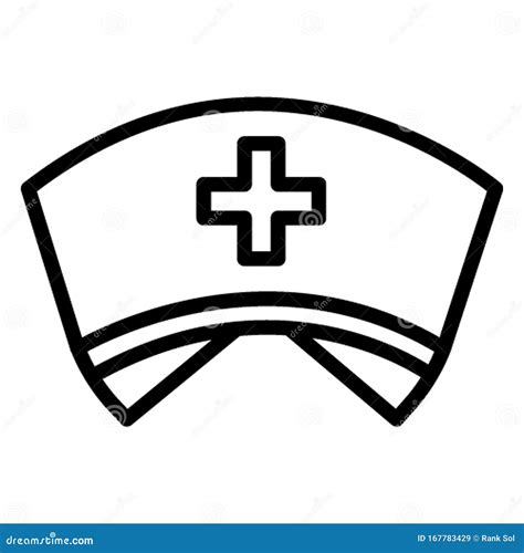 Nurse Hat Isolated Vector Icon Which Can Be Easily Modified or Edit ...