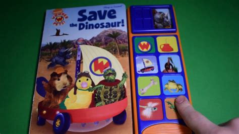 WONDER PETS! SAVE THE DINOSAUR LIFT-A-FLAP SOUND BOOK - YouTube