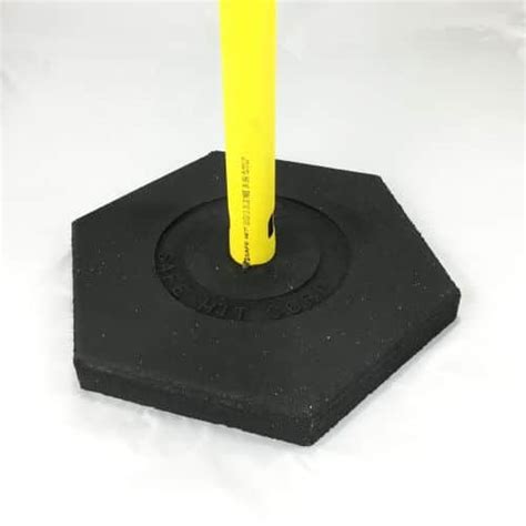 Versatile Sign Post Base - Flexible & Portable | Heavy-Duty Rubber Stand | Interwest Safety Supply