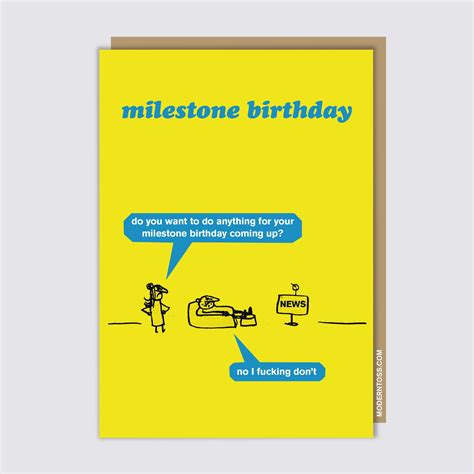 Milestone Birthday Card | Modern Toss