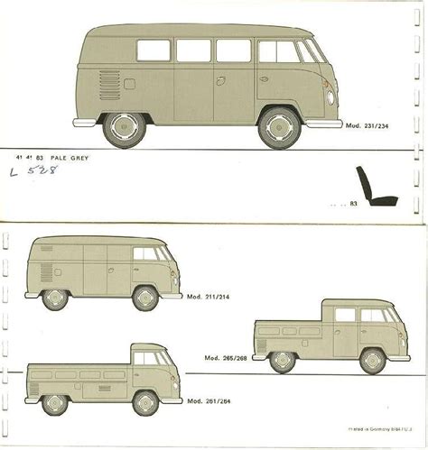 TheSamba.com :: VW Archives - 1965 Bus Colors