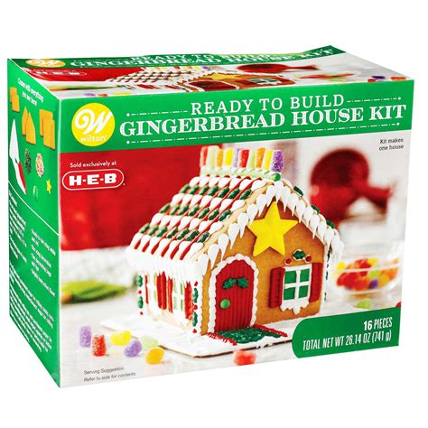 Wilton Build It Yourself Gingerbread House Kit - Shop Cookies at H-E-B