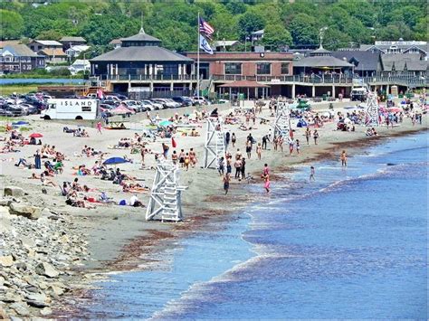 Easton's Beach Newport ,RI You can walk to the beach, we provide you with a beach cart packed ...