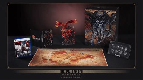 Final Fantasy 16 Collector's Edition Unboxing Shows Off Valisthea Cloth Map & More