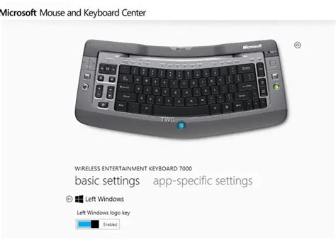 Microsoft Mouse and Keyboard Center for Windows PC