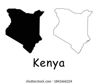 6,900 Kenya Map Stock Vectors, Images & Vector Art | Shutterstock