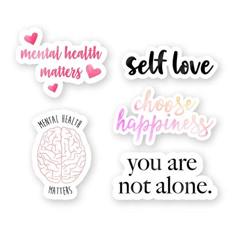 Semicolon Sticker Mental Health Sticker Sayings Trendy Stickers Laptop Stickers Waterbottle ...