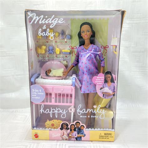 RARE Midge Baby Happy Family Barbie pregnant Barbie np.gov.lk