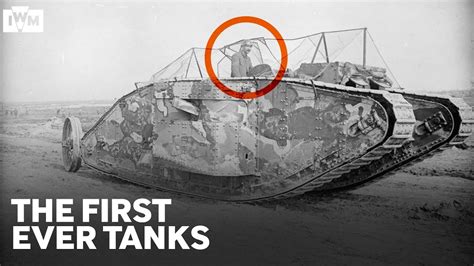 The very first tanks of the First World War - YouTube