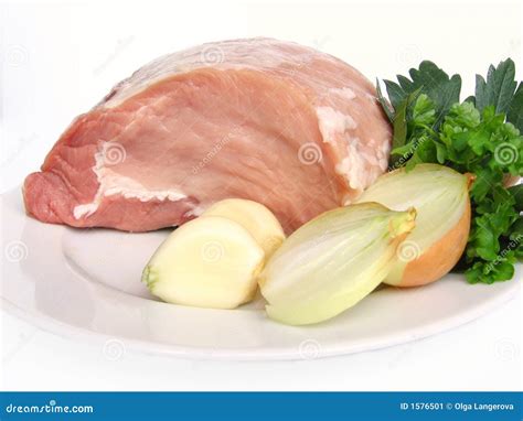 Pig Meat Stock Image - Image: 1576501