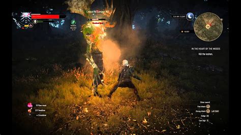 The Witcher 3 Leshen Fight - Woodland Spirit - YouTube