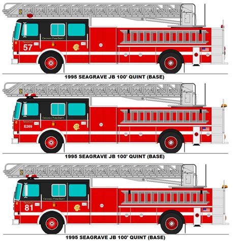 Chicago Fire Dept. Truck 57, E269 and 81 by StormyWaters3804 on DeviantArt