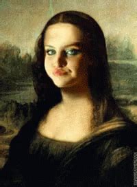 Mona Lisa GIF - Mona Lisa Derp - Discover & Share GIFs