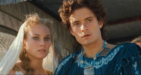 Orlando Bloom and Diane Kruger in “Troy” nel 2023