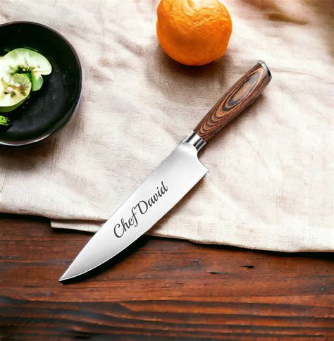 Personalized CHEF KNIVE Chefs Knives Knife Kitchen Cooking Custom ...