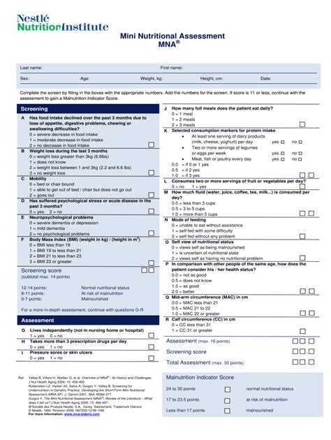 Nutritional Assessment Questionnaire Pdf - Fill Online, Printable ...