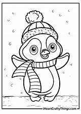 Printable Cute Penguin Coloring Pages  Word Searches sketch template