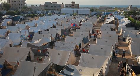 Gaza Refugee Camps Grow as People Flee Israeli Bombardments