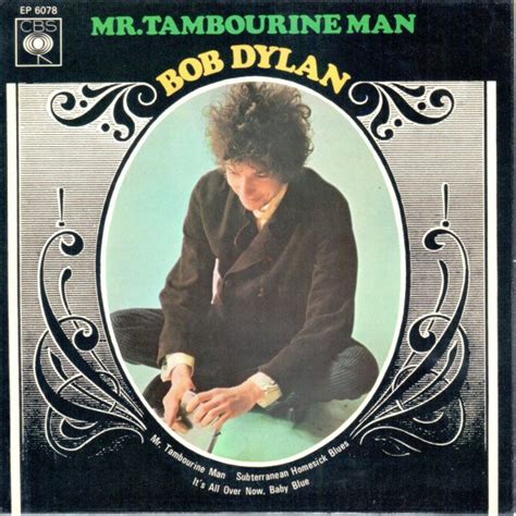 Bob Dylan – Mr. Tambourine Man (1966, Solid Centre, Vinyl) - Discogs