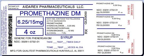 PROMETHAZINE DM SYRUP (PROMETHAZINE HYDROCHLORIDE, USP AND ...