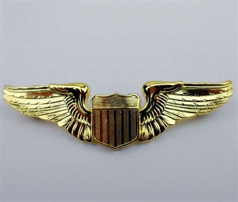 US NAVY PILOT WINGS BADGE US MILITARY AVIATOR BADGE PIN INSIGNIA World ...