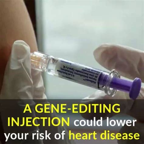 A one-off injection could one day lower your #cholesterol levels for the rest of your life