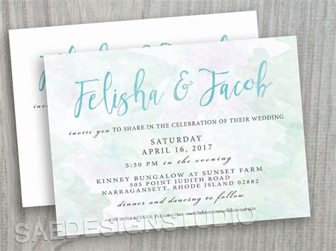 Beach Wedding Tropical Invitations Invites RSVP Cards Postcard | Etsy