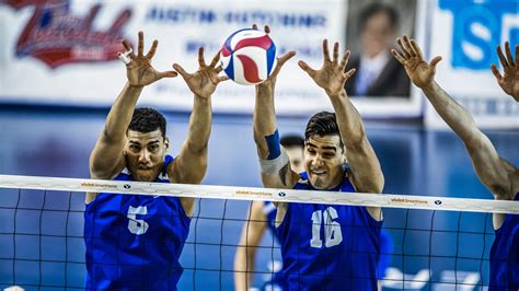 College men’s volleyball matches to follow tonight - Off the Block