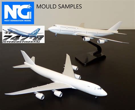 Boeing 747-8I NG Model Sample Mould - YESTERDAY'S AIRLINES