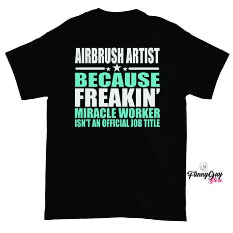 Airbrush Artist T-shirt Airbrush T-shirt Gift for Airbrush - Etsy