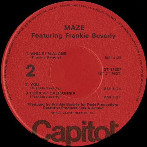 Maze featuring Frankie Beverly – Maze featuring Frankie Beverly | Vinyl ...