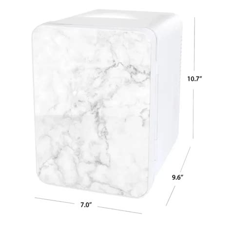 MINI FRIDGE - White Marble (Small Space Chiller) - GREAT CONDITION! $5.00 - PicClick