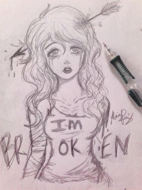 I'm BRokEN by marjieart on DeviantArt