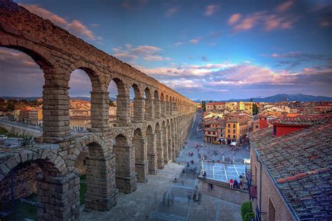 Roman Aqueduct, Segovia Spain Photograph by Mike Deutsch - Fine Art America