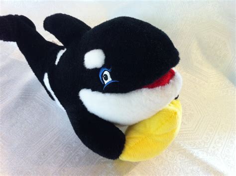 Shamu Whale Black White Sea World Official 14 Stuffed - Etsy