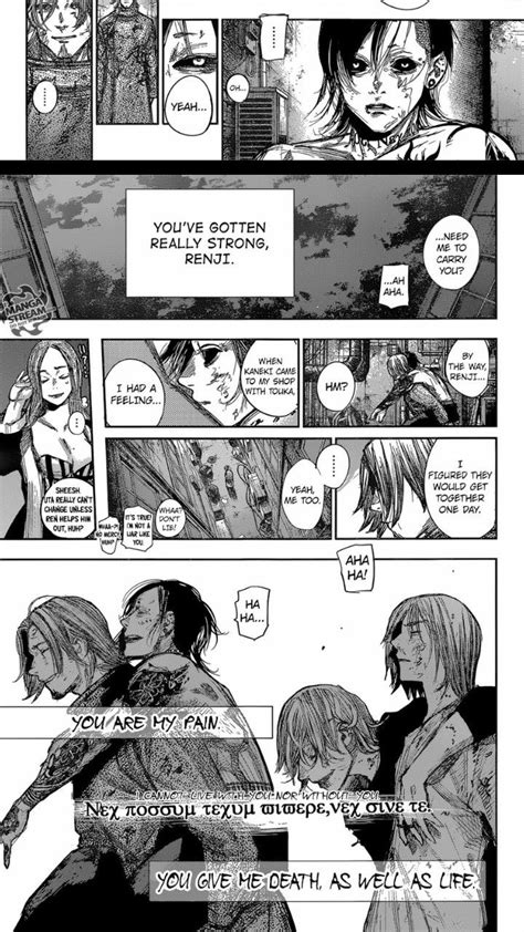 Tokyo ghoul re: chapter 171. Renji and Uta. Itori there as well. Well I ...