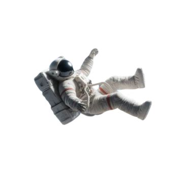 An Astronaut In A Space Suit Floating Weightlessly The Vast Emptiness Of, An Astronaut In A ...