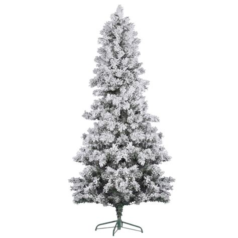 Vickerman Flocked White Pine Christmas Tree - Walmart.com