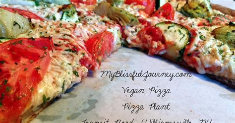 My Blissful Journey: Vegan Pizza - Pizza Plant - Williamsville, NY