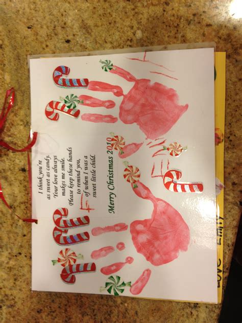 Printable Christmas Handprint Poem