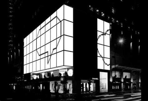 Chanel, Hong Kong, Large-scale Exterior Media Display on Behance