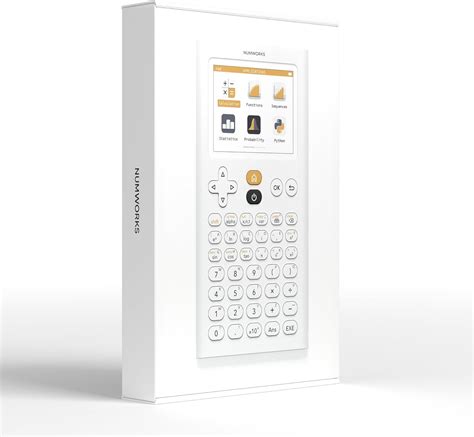 NUMWORKS Calculatrice graphique langage Python intégré N0110 – TRADING @ COMMUNICATION