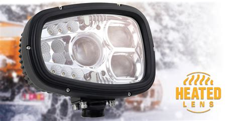 Heated LED Snow Plow Lights | Grote Industries