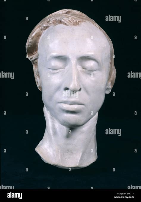 Frédéric Chopin 's death mask, 1849. Polish composer. Mask by A. Clésinger. Frederic Chopin ...